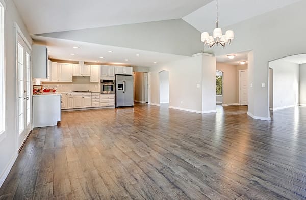 Vinyl flooring for open space home image
