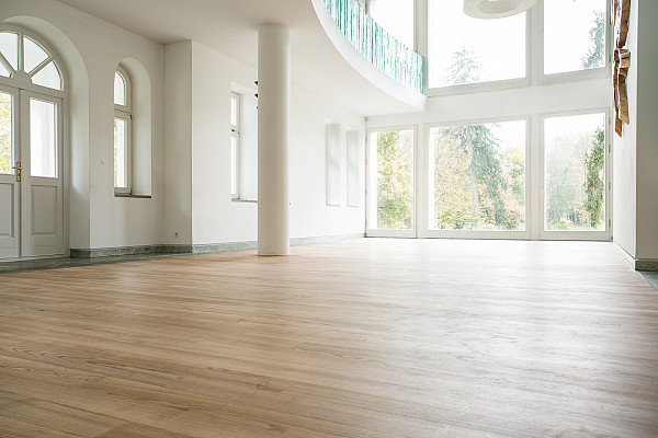 Light oak timber flooring image