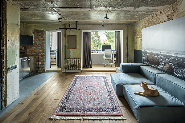 Laminate flooring fits any interior