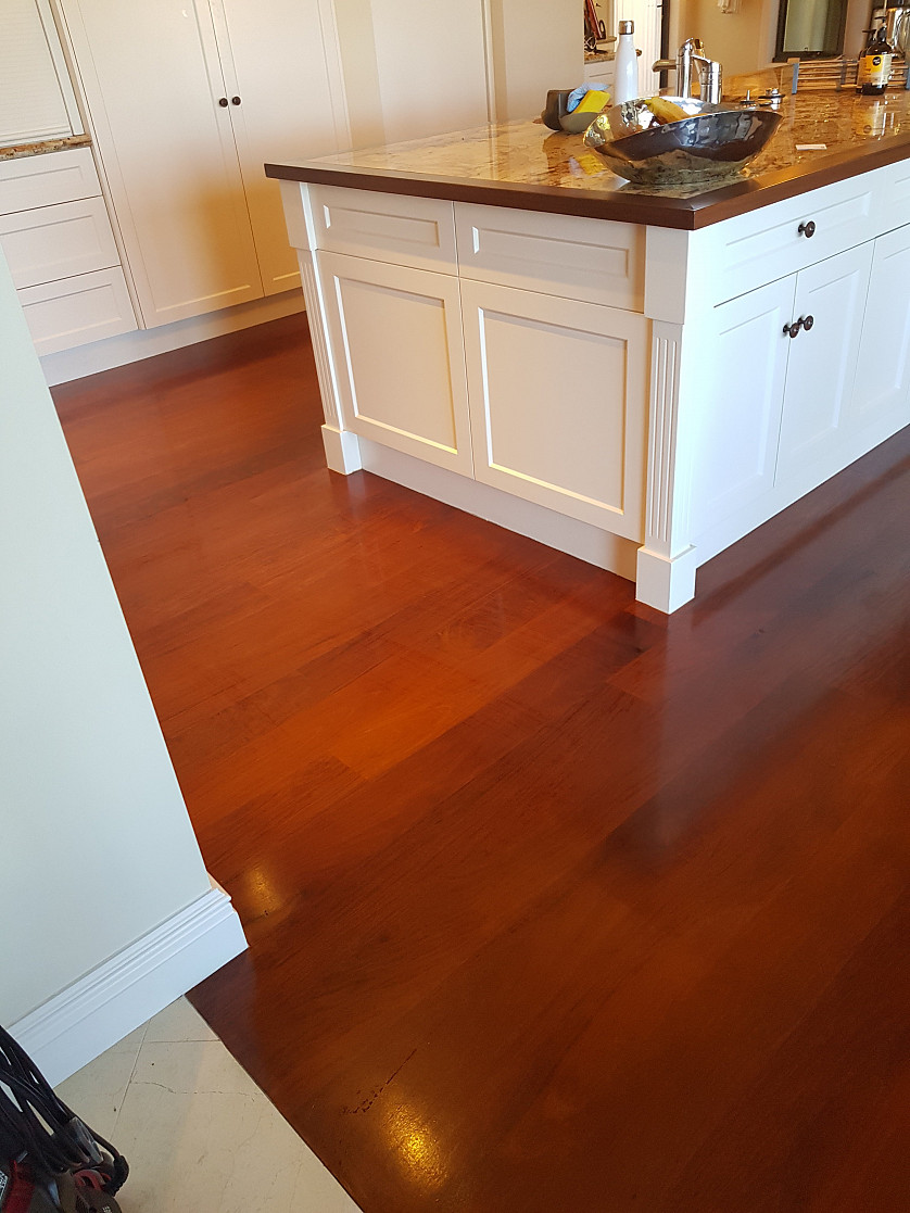 Timber floor cleaning and restoration image